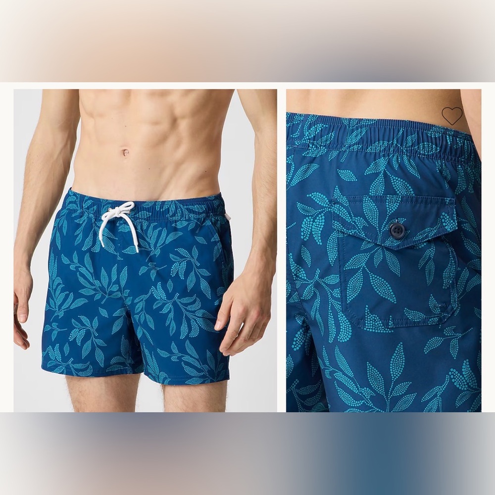 NWOT JCrew Factory 5" swim trunk
